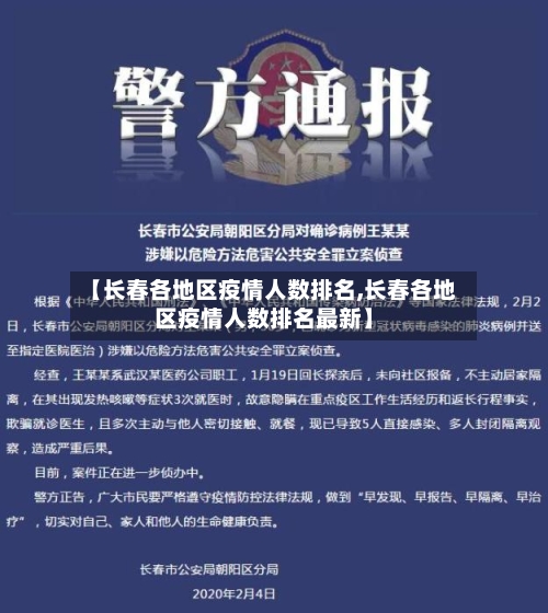 【长春各地区疫情人数排名,长春各地区疫情人数排名最新】
