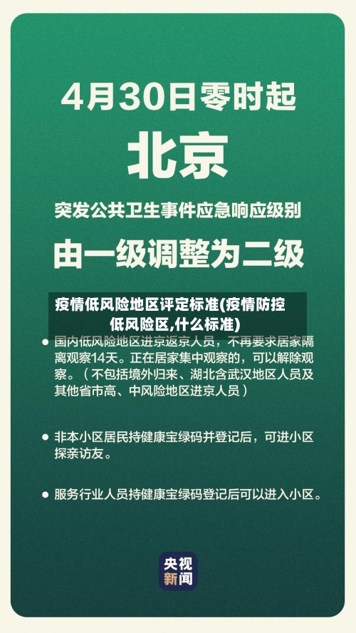 疫情低风险地区评定标准(疫情防控低风险区,什么标准)-第2张图片