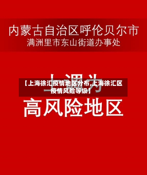 【上海徐汇疫情地区分布,上海徐汇区疫情风险等级】-第2张图片