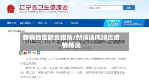 新疆地区肺炎疫情/新疆请问肺炎疫情情况-第3张图片