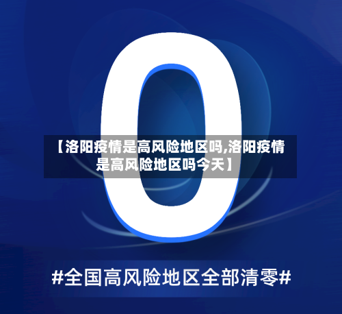 【洛阳疫情是高风险地区吗,洛阳疫情是高风险地区吗今天】-第1张图片