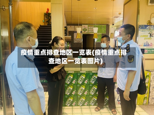 疫情重点排查地区一览表(疫情重点排查地区一览表图片)-第1张图片
