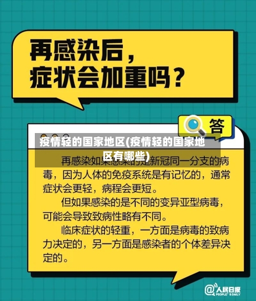 疫情轻的国家地区(疫情轻的国家地区有哪些)-第1张图片