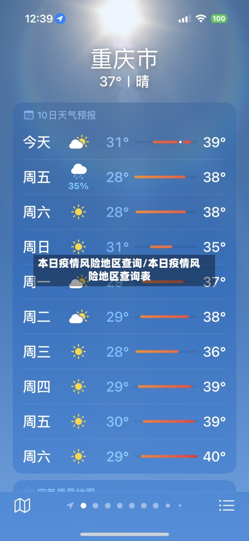 本日疫情风险地区查询/本日疫情风险地区查询表-第1张图片